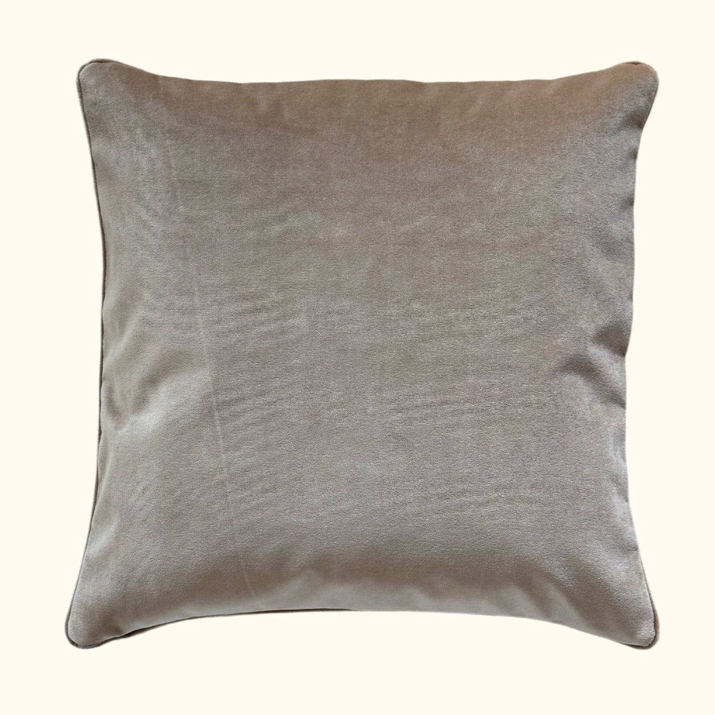 Vintage Ribbon Frame Pillow - 22" x 22" - USA - 123b
