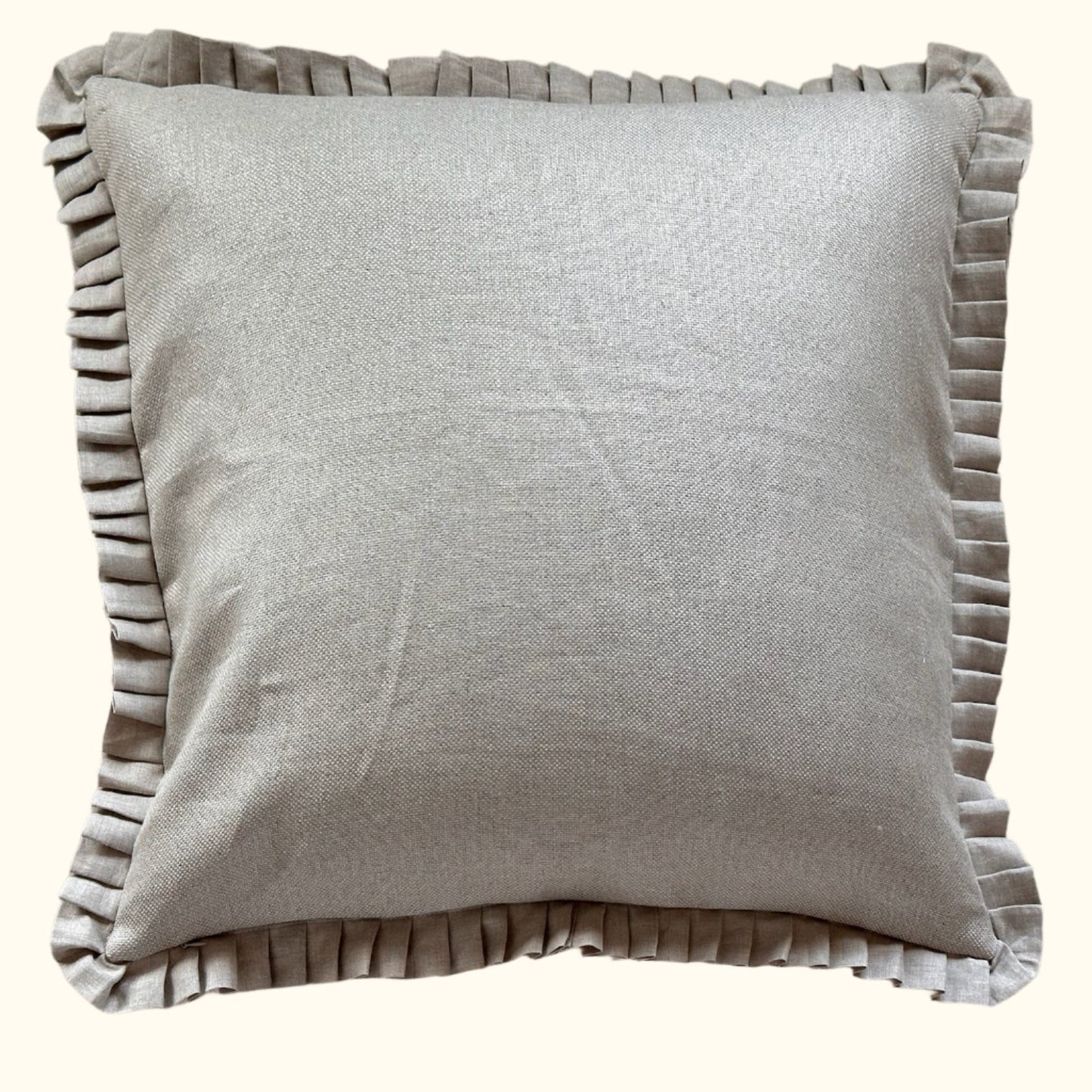 Vintage Damask Tablecloth overdyed Pillow - 24" x 24" - USA - 127d