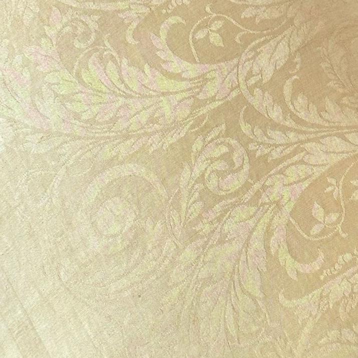 Vintage Damask Tablecloth overdyed Pillow - 13" x 20" - USA - 130e