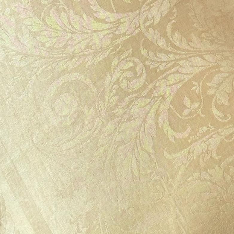 Vintage Damask Tablecloth overdyed Pillow - 13" x 20" - USA - 130f