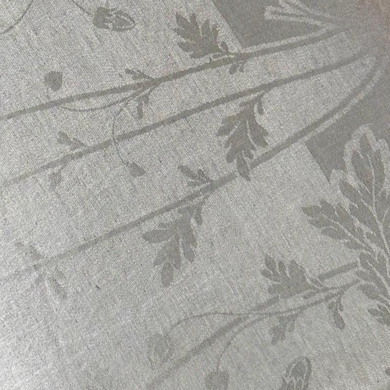 Vintage Damask Tablecloth overdyed Pillow - 16" x 24" - USA - 131b