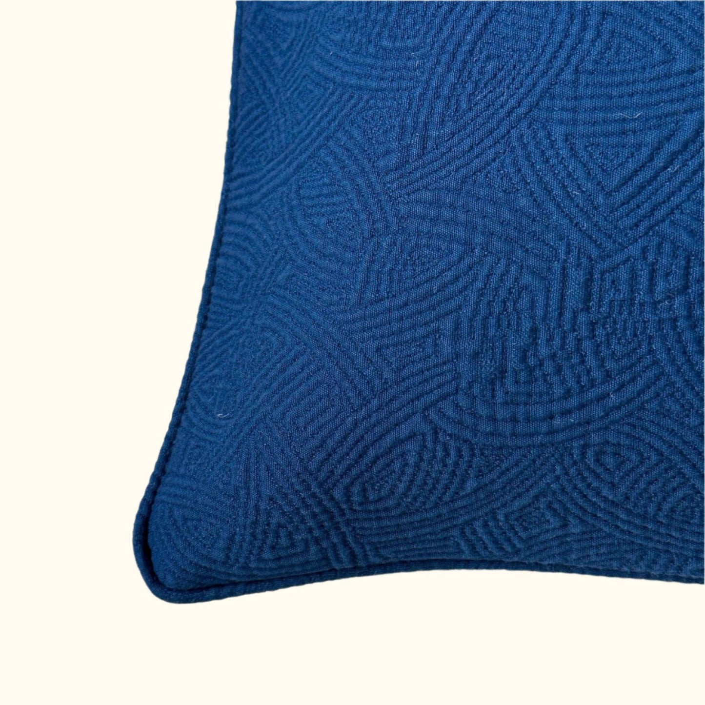 Matelasse Overdyed Pillow - 22" x 22" - USA - 132d