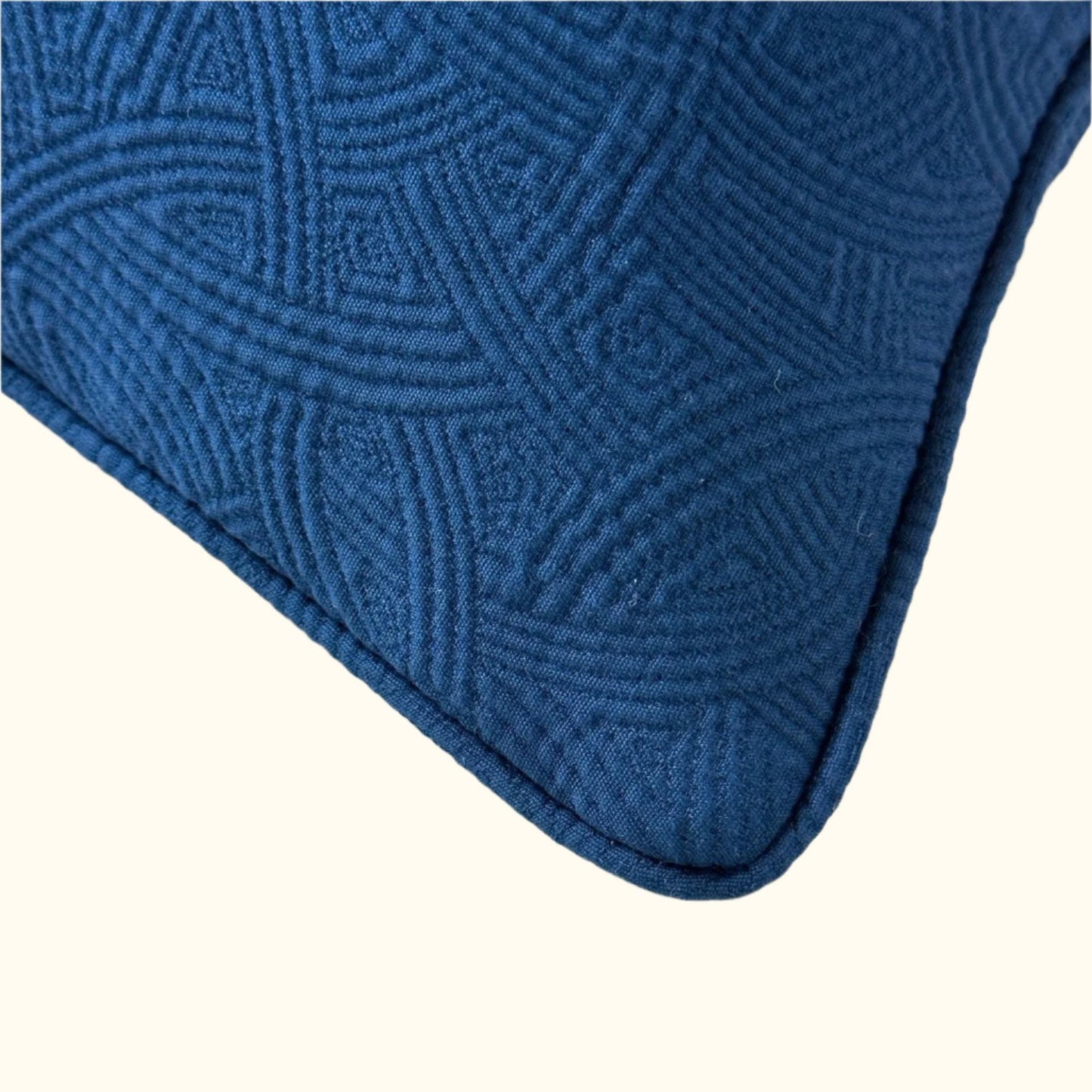 Matelasse Overdyed Pillow - 22" x 22" - USA - 132d