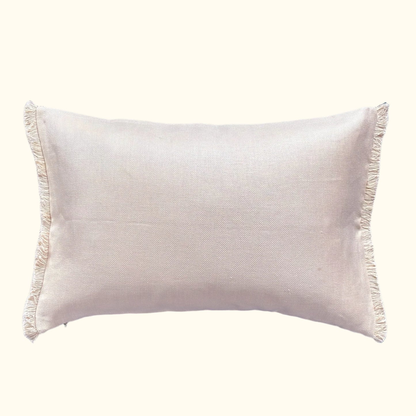Woven Poncho  Pillow - 16" x 24" - Ecuador - 153d