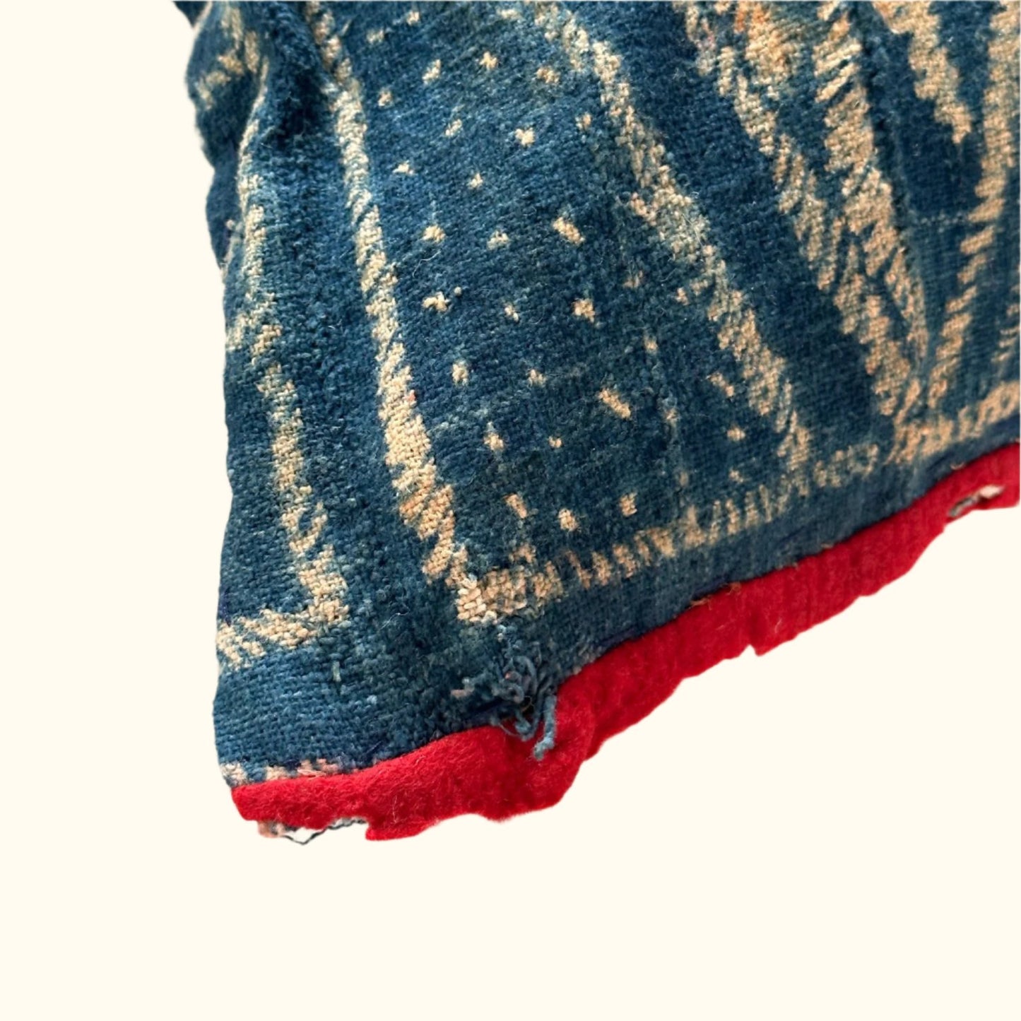 Vintage Bamileke Royal Cloth Pillow - 16" x 24" - Cameroon - 159c