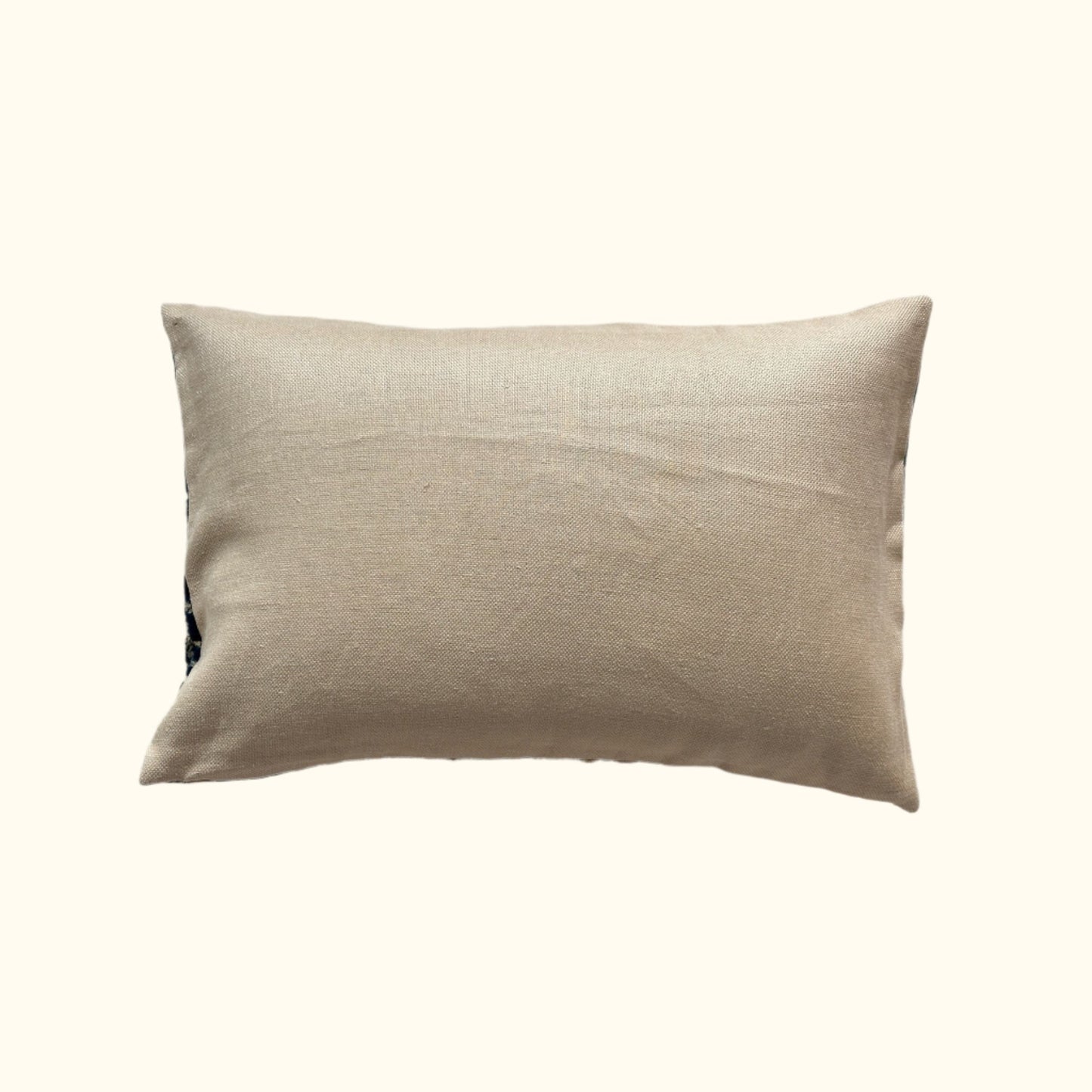 Vintage Bamileke Royal Cloth Pillow - 16" x 24" - Cameroon - 159f