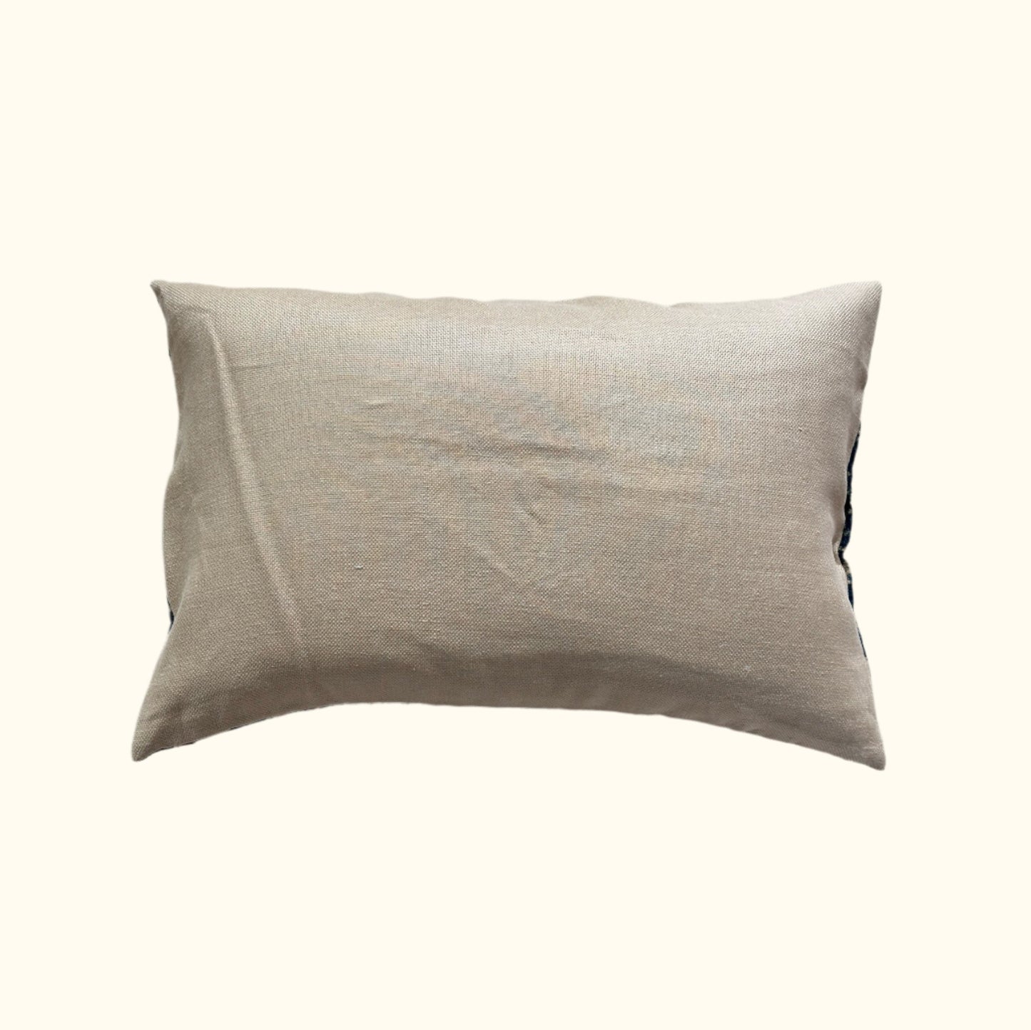 Vintage Bamileke Royal Cloth Pillow - 16" x 24" - Cameroon - 159g