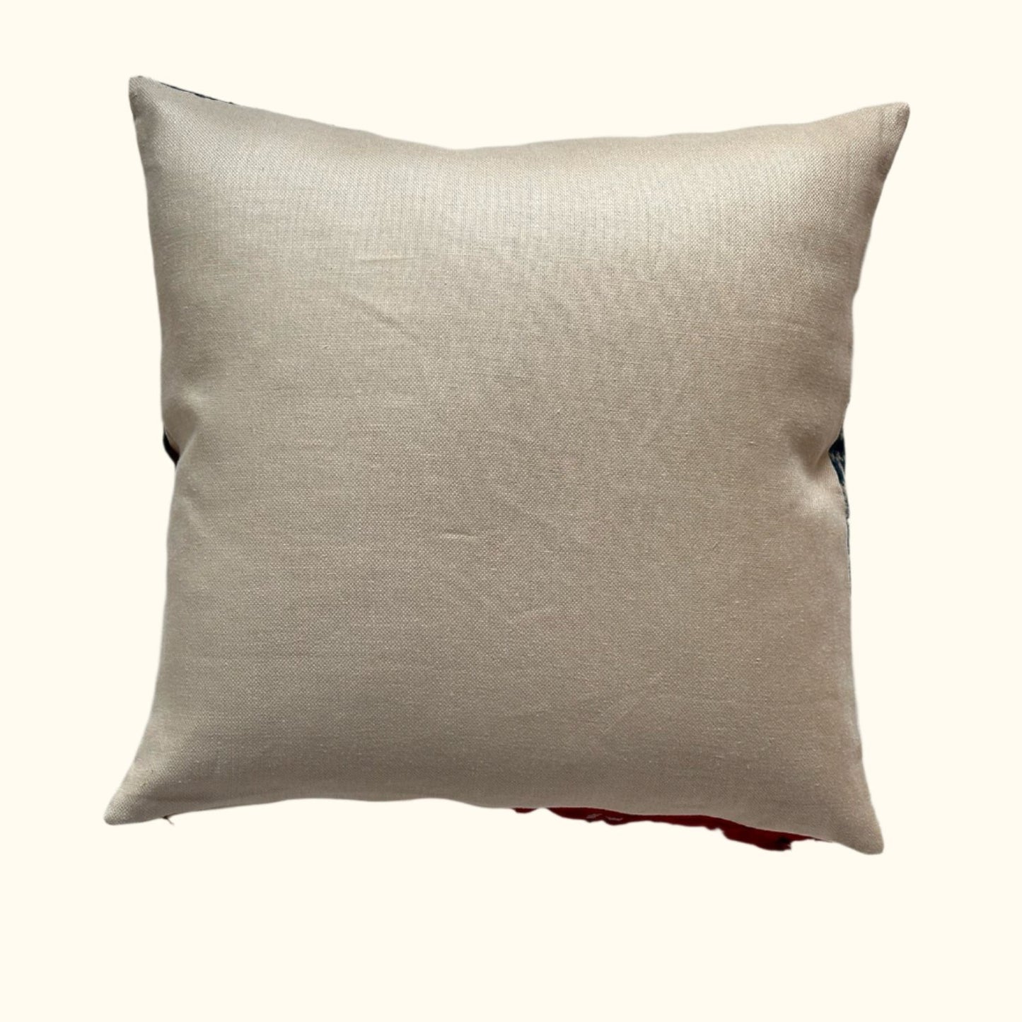 Vintage Bamileke Royal Cloth Pillow - 24" x 24" - Cameroon - 159h