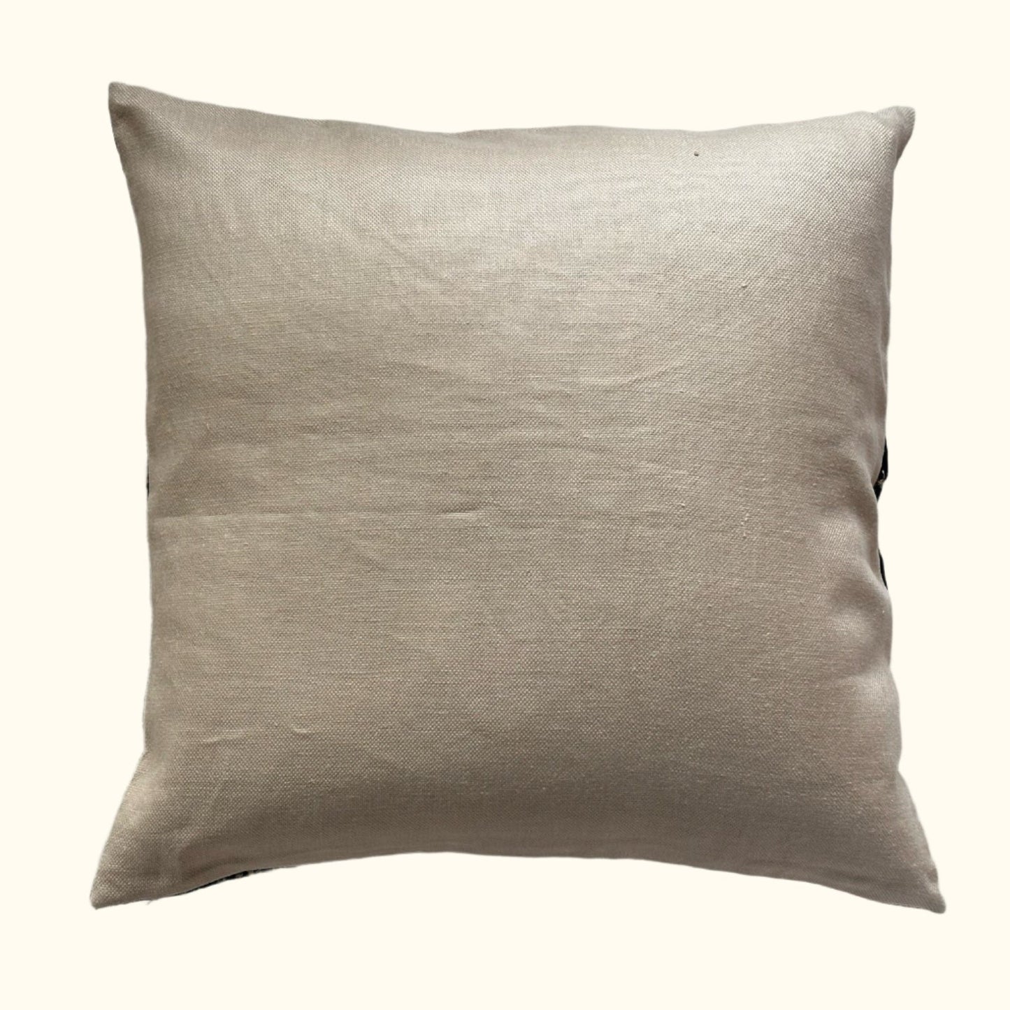 Vintage Bamileke Royal Cloth Pillow - 24" x 24" - Cameroon - 159j