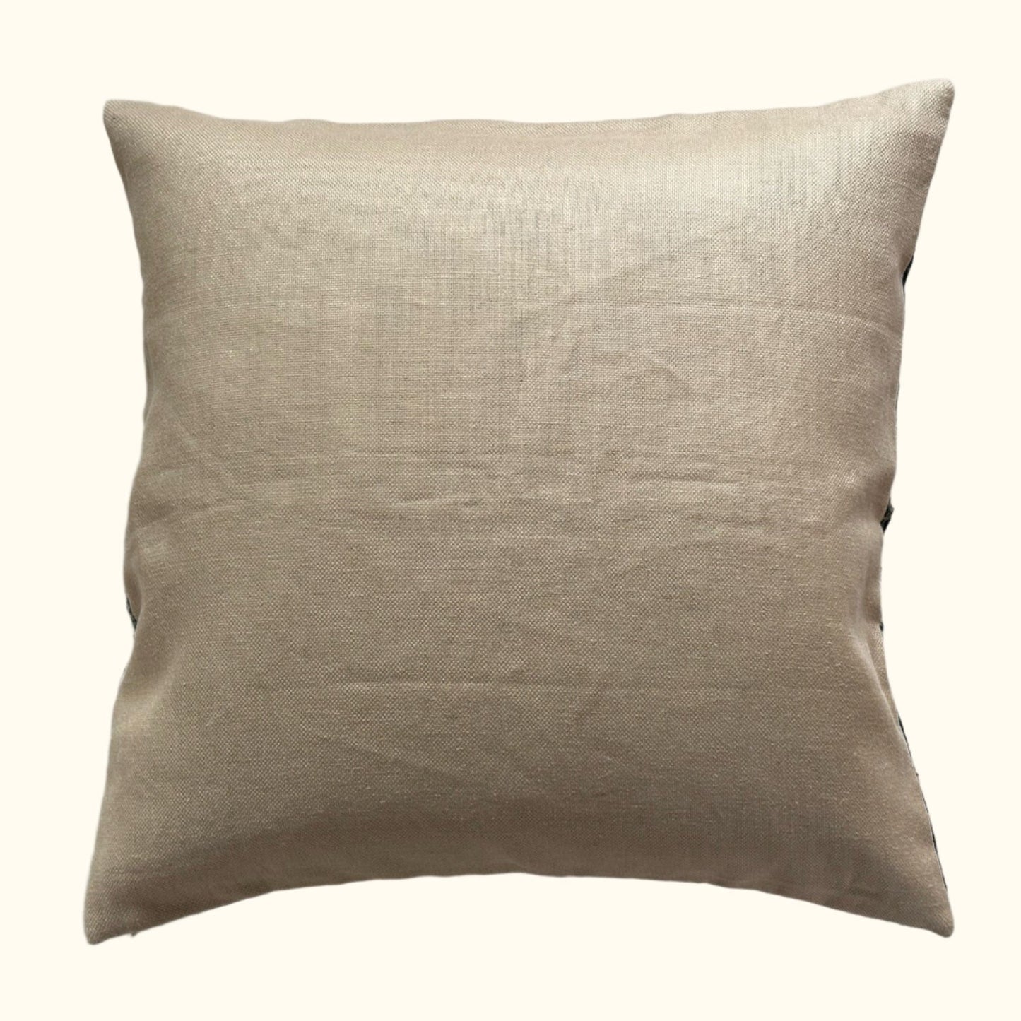 Vintage Bamileke Royal Cloth Pillow - 24" x 24" - Cameroon - 159k