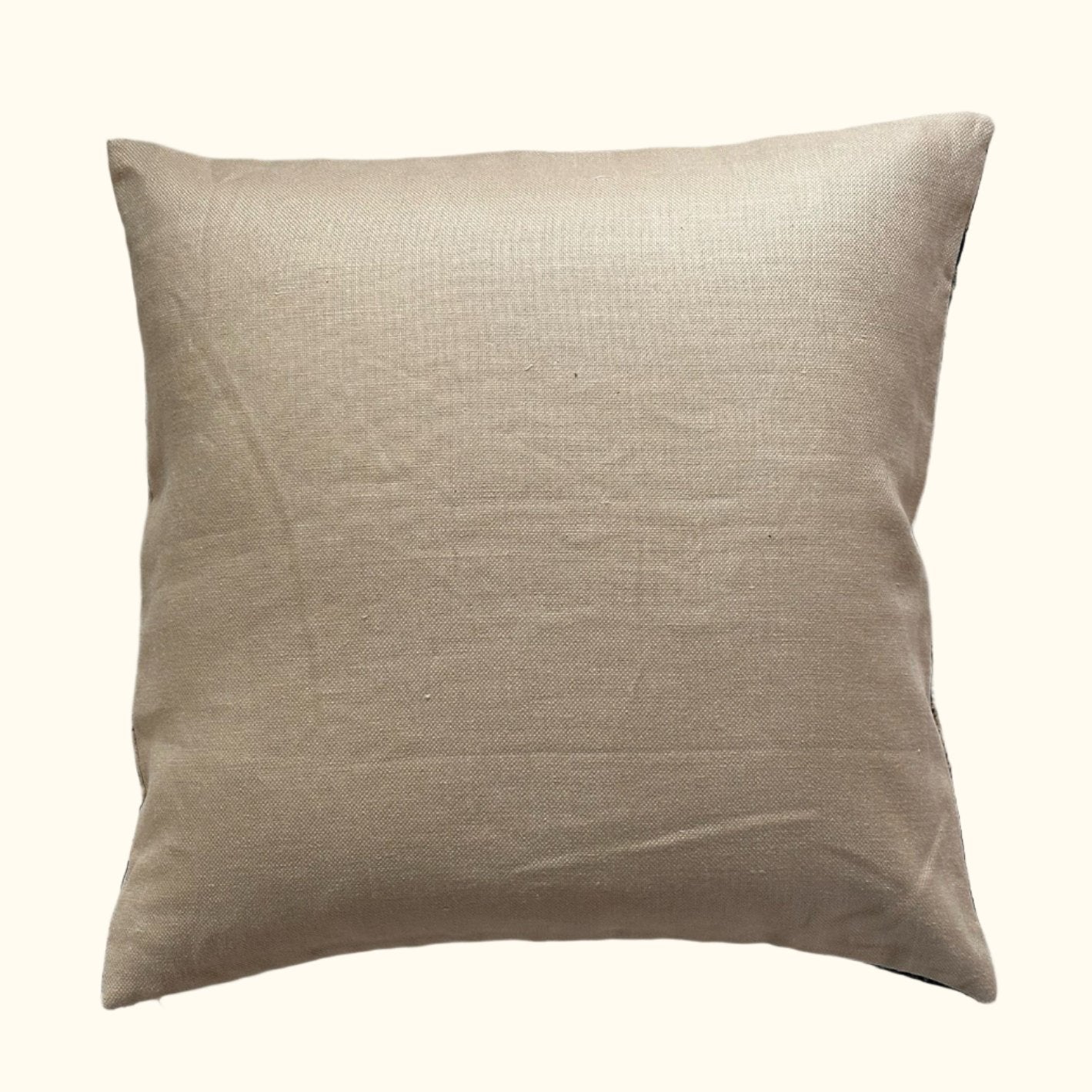 Vintage Bamileke Royal Cloth Pillow - 24" x 24" - Cameroon - 159m