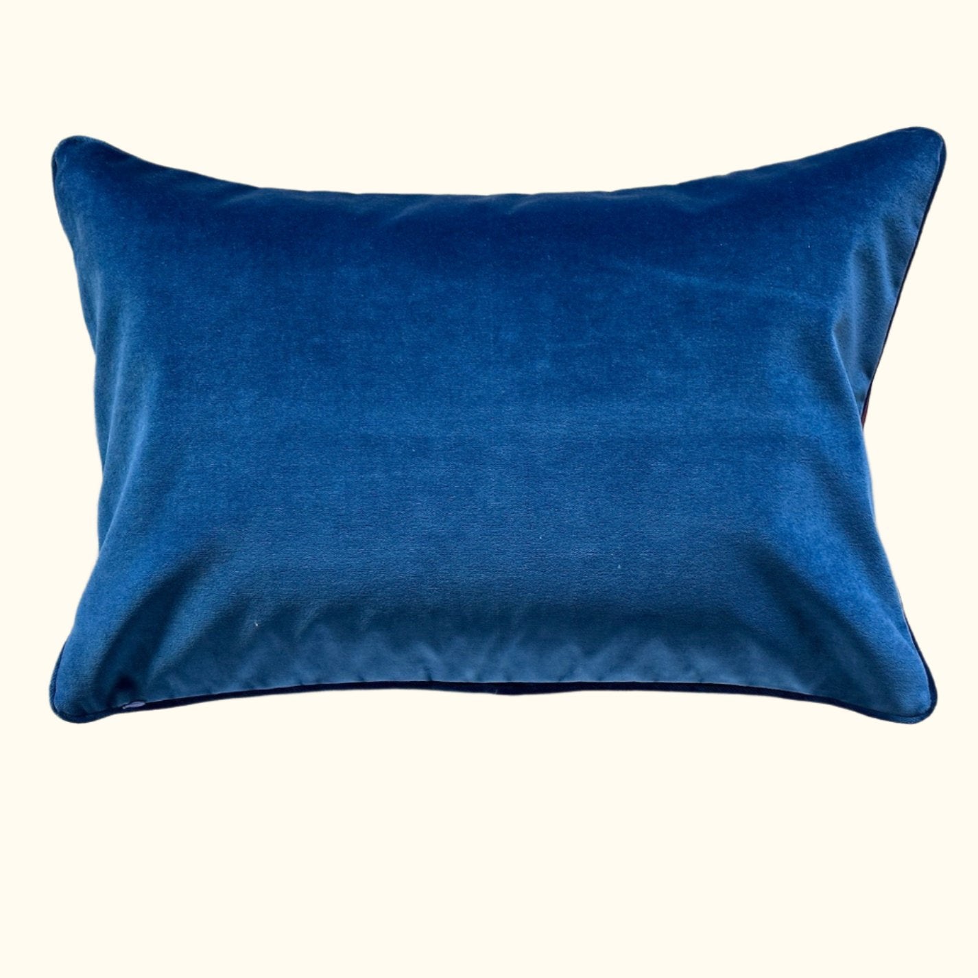 Silk Ikat Sari Pillow - 16" x 24" - India - 162c