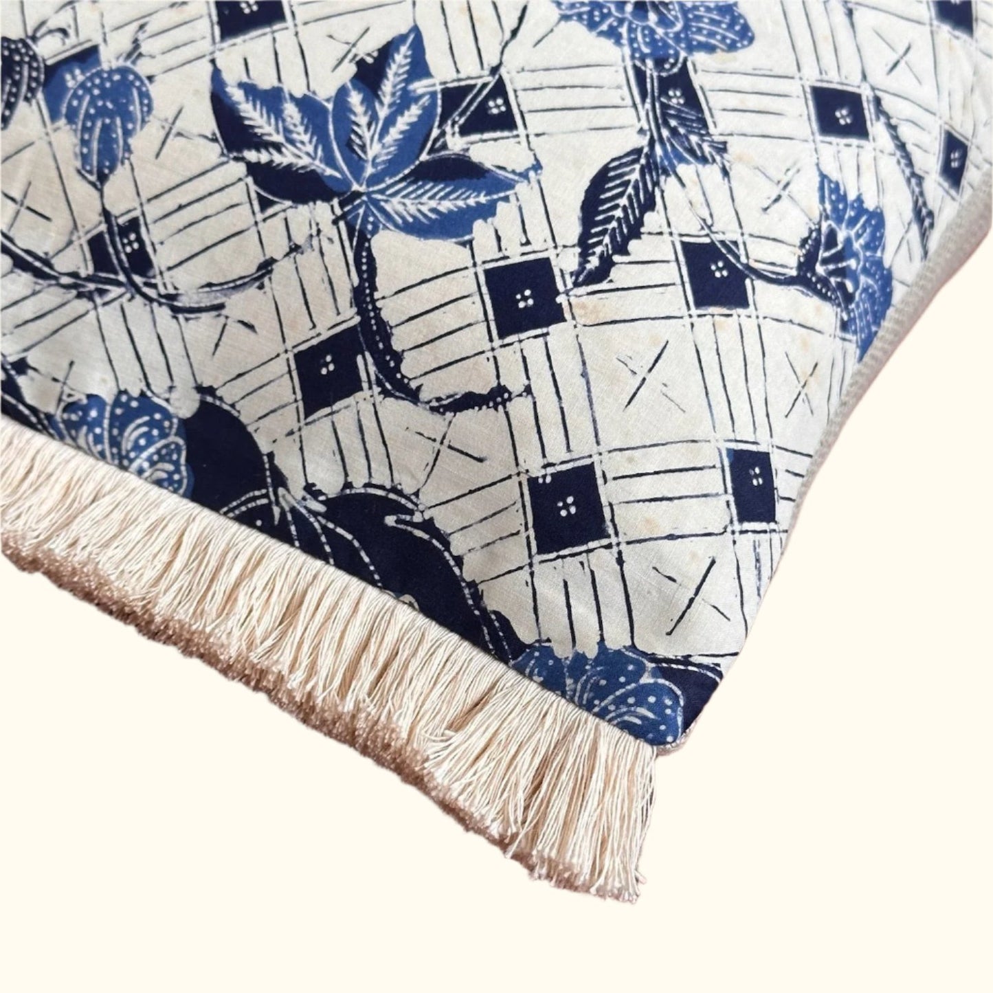 Vintage Batik Pillow - 16" x 36" - Bali - 166d