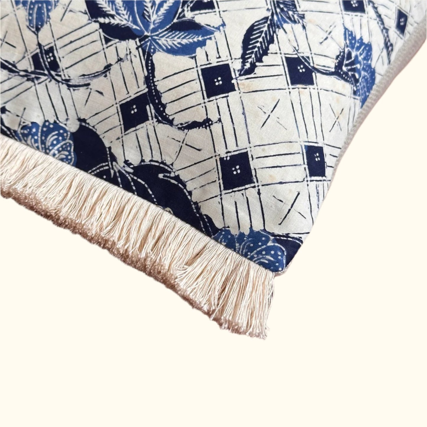 Vintage Batik Pillow - 16" x 36" - Bali - 166c