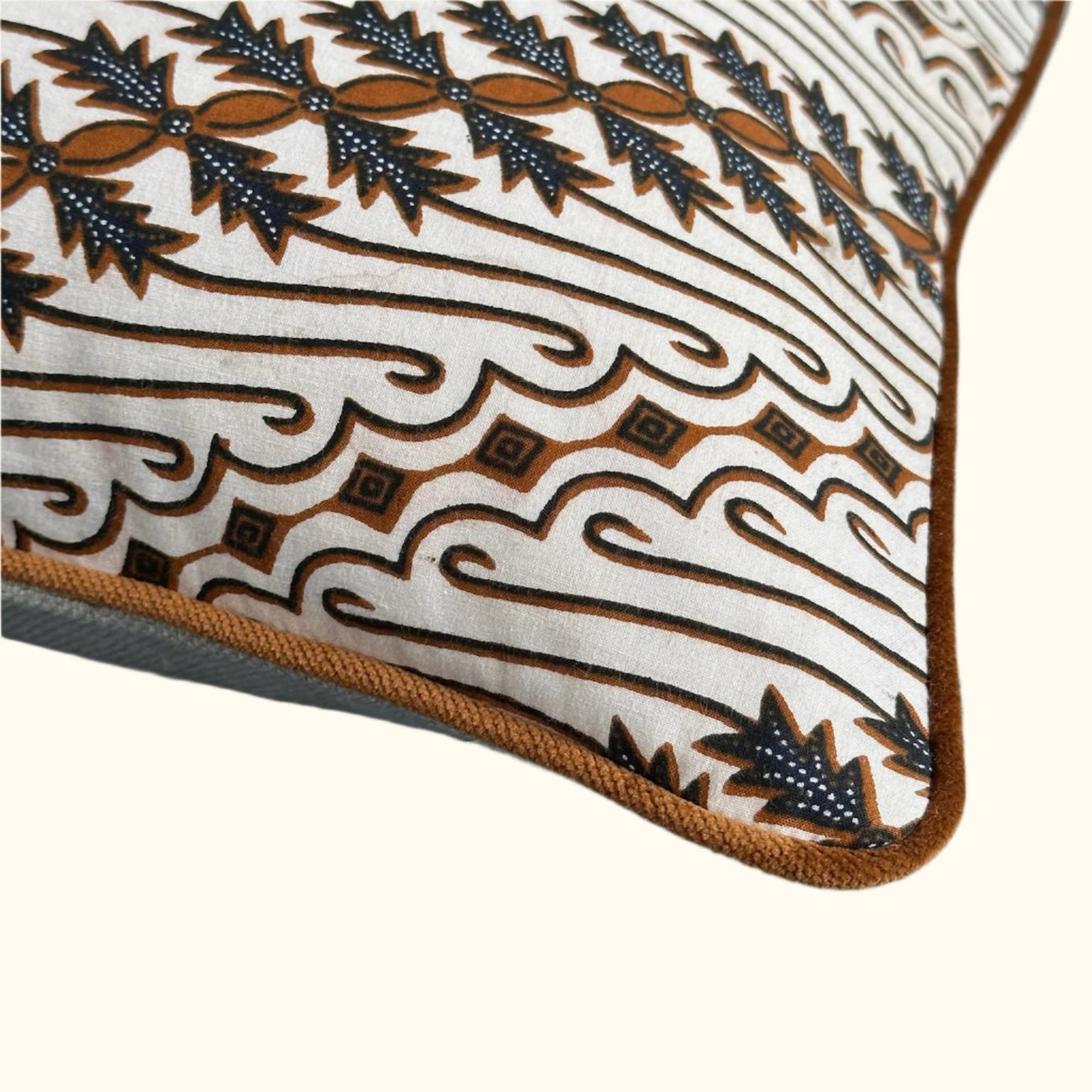 Batik Pillow - 22" x 22" - Indonesia - 167b