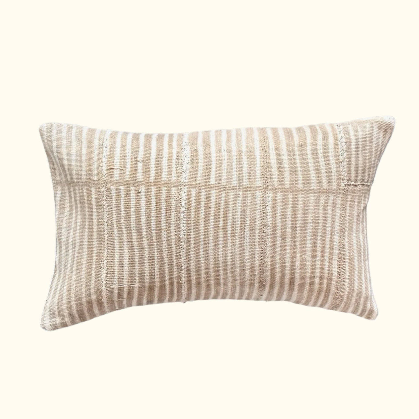 Mudcloth Pillow - 16" x 24" - Mali - 178a