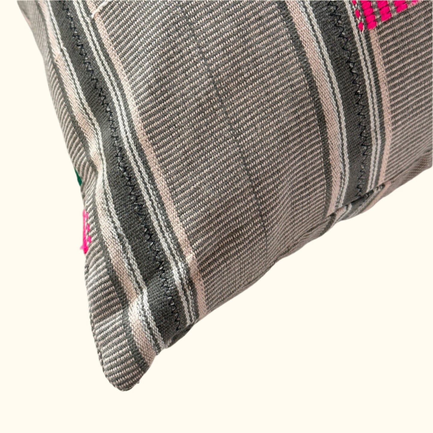 Kente Cloth Pillow - 24" x 24" - Ghana - 2142b