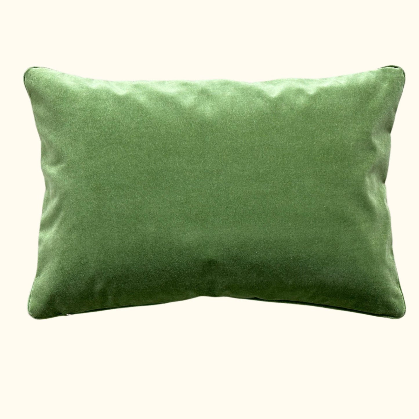 Linen Check Pillow - 16" x 24" - USA - 215a