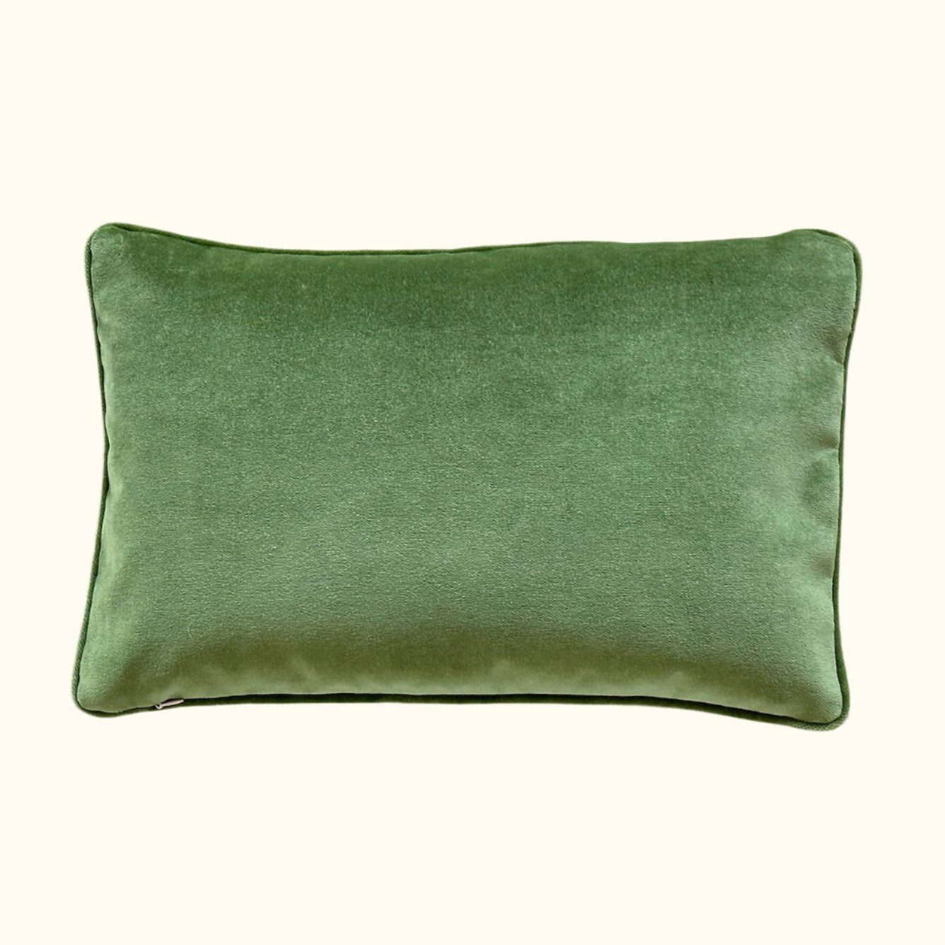 Linen Check Pillow - 11" x 17" - USA - 215c