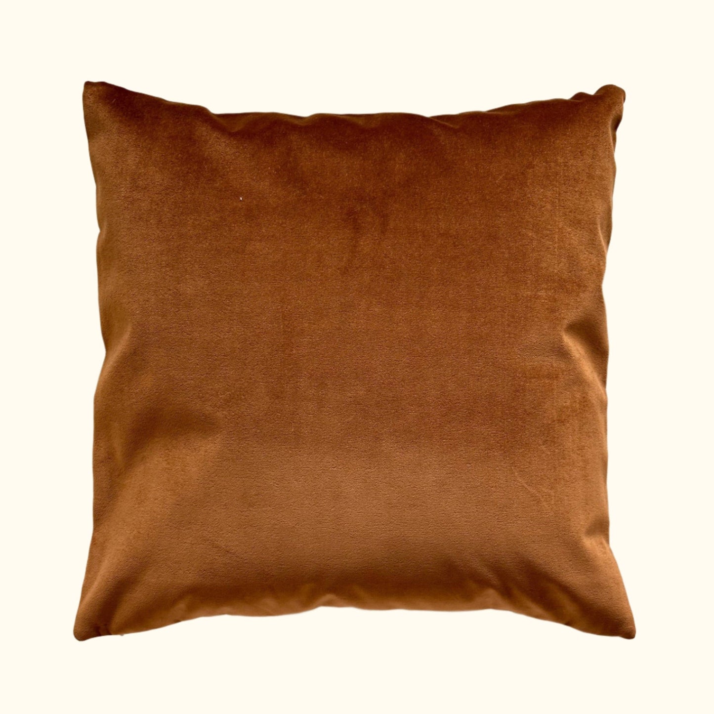 Vintage Satin Ribbon Frame Pillow - 22" x 22" - USA - 218c