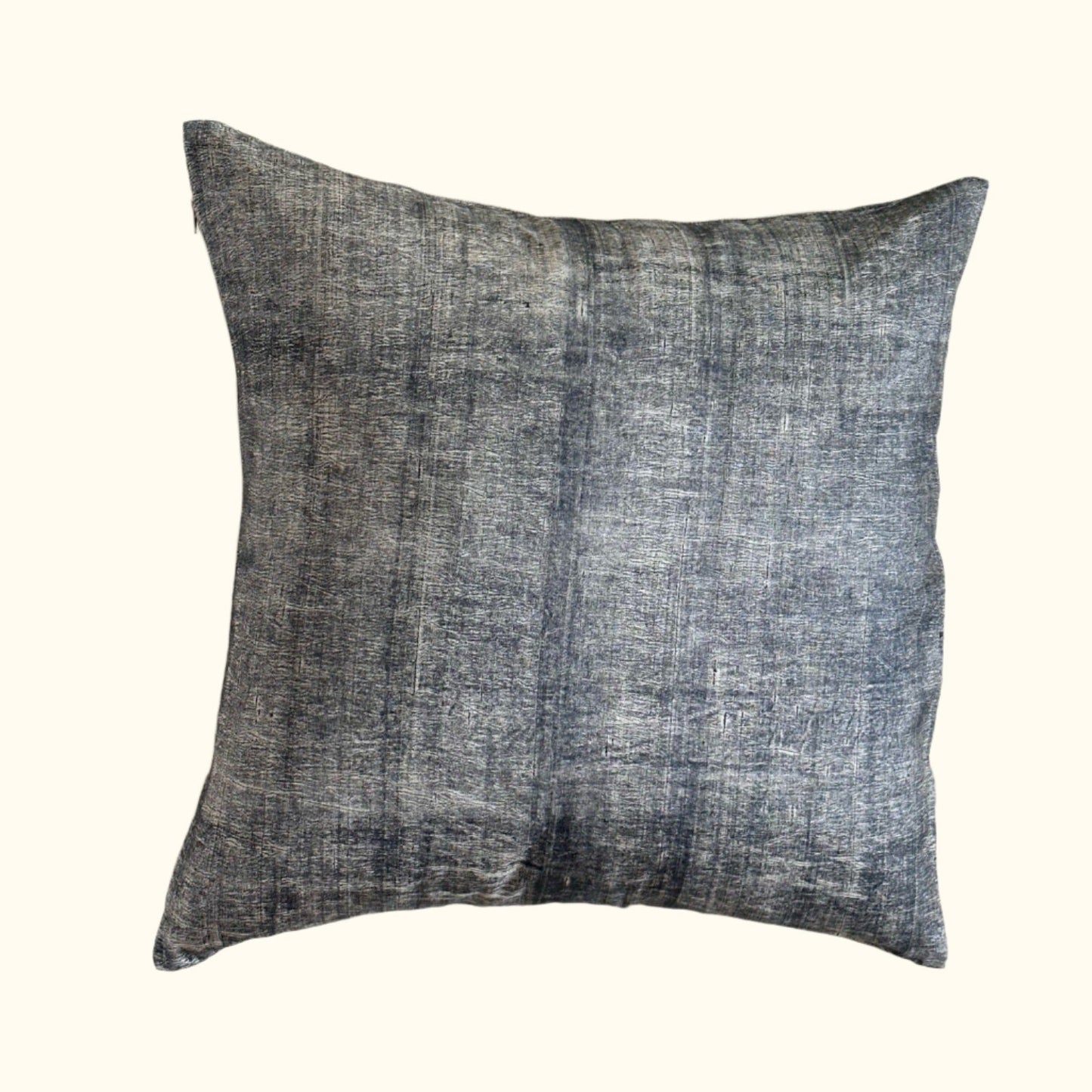 Printed Sari Pillow - 20" x 20" - India - 220c