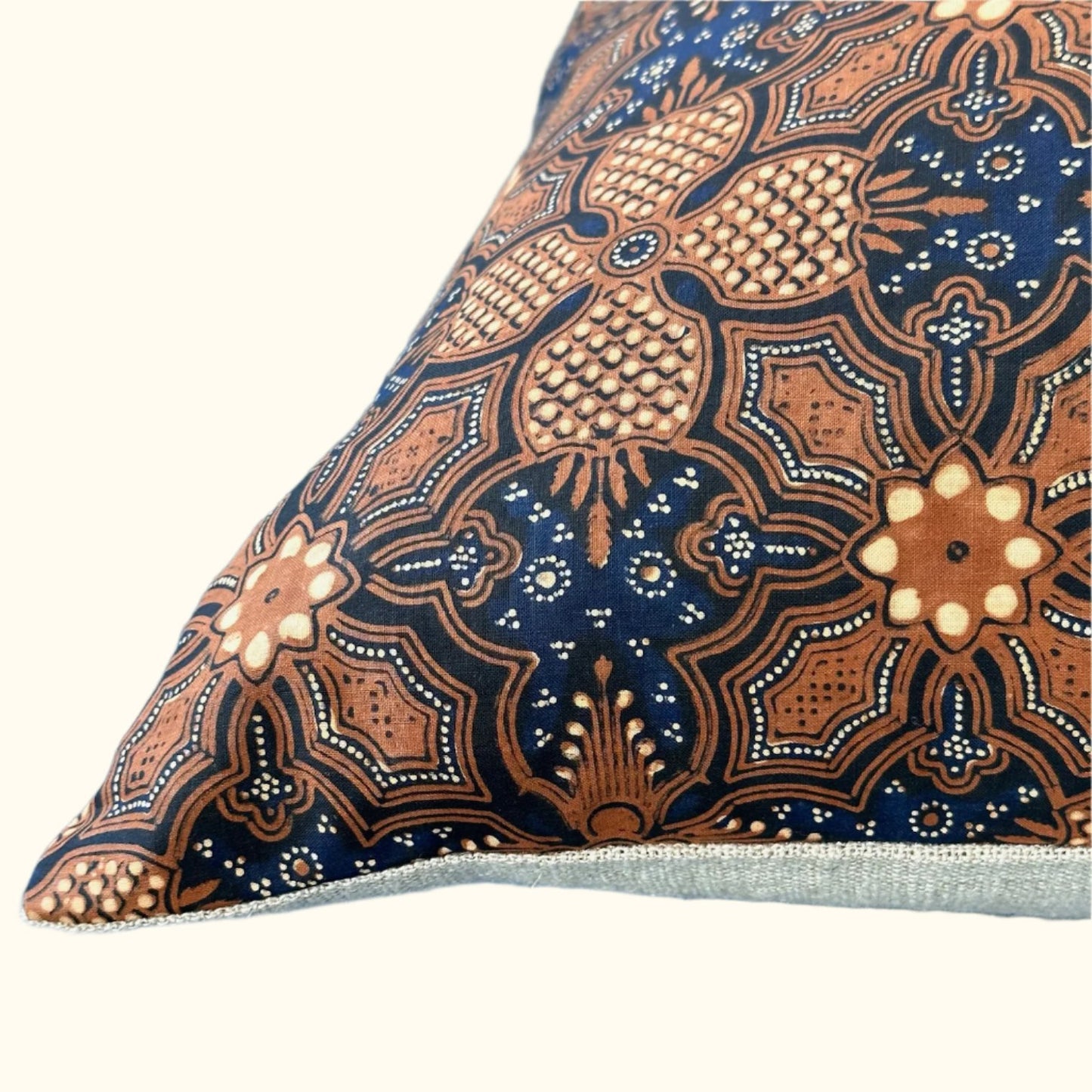 Vintage Batik Pillow - 20" x 20" - Bali - 222a