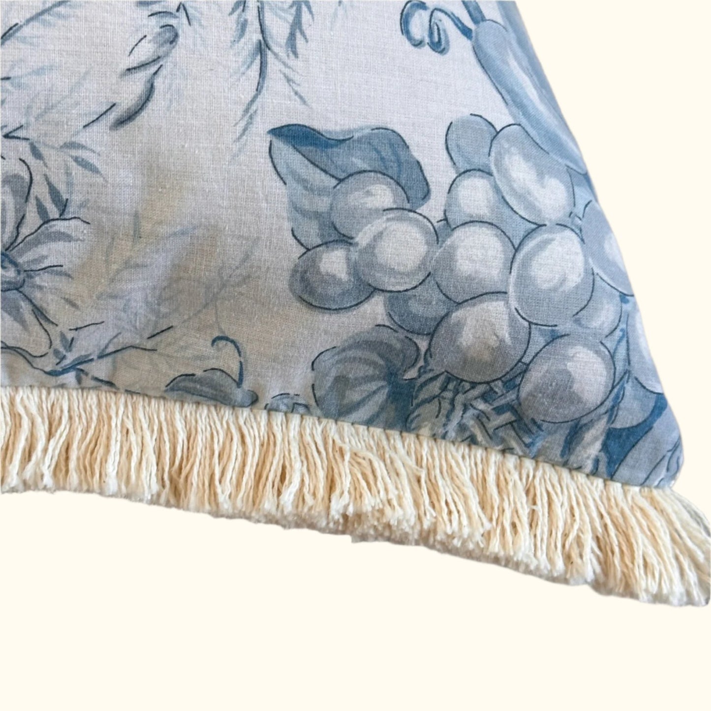 1950's Toile Pillow - 16x24 - France - 254f