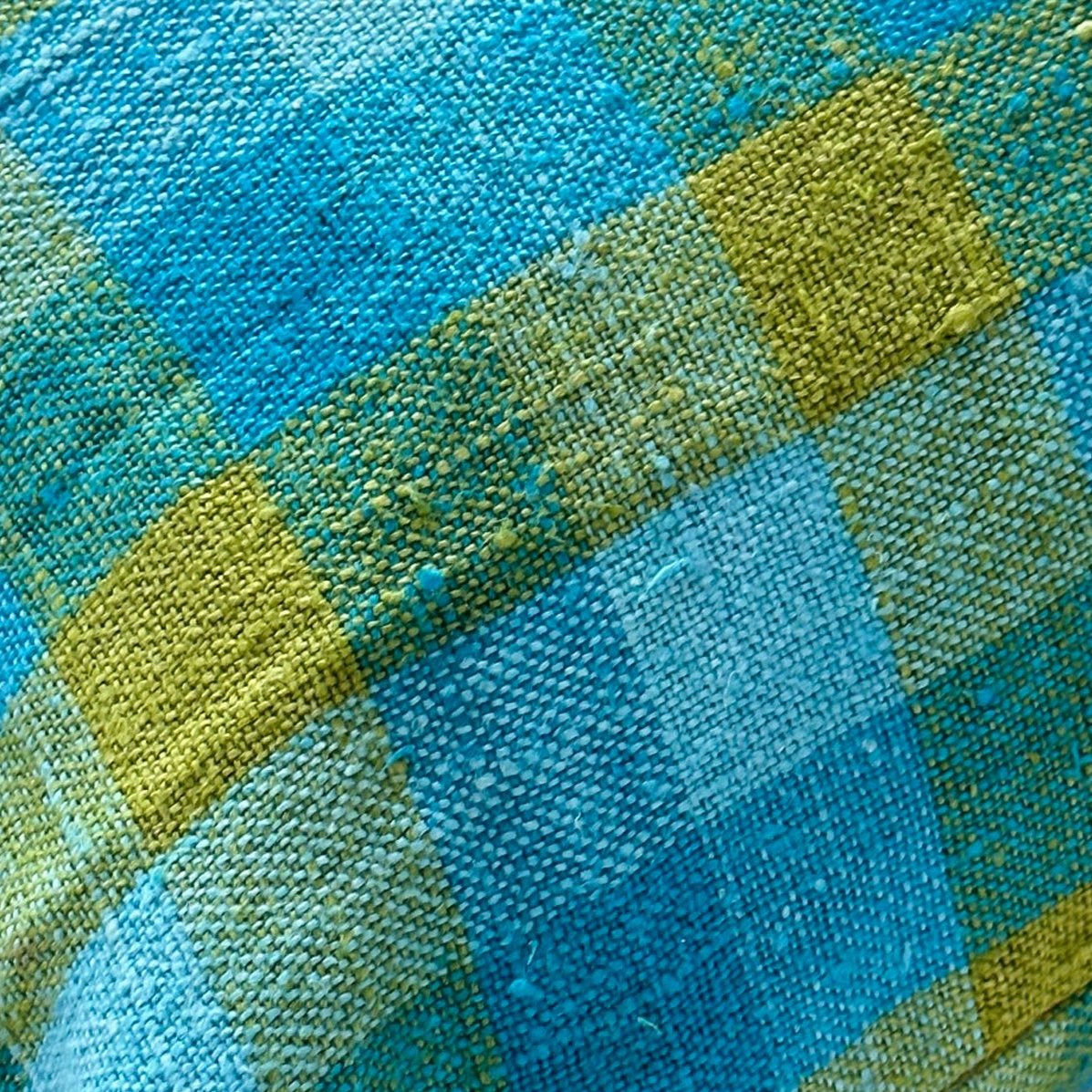 Vintage Linen Tablecloth Pillow - 16x24 - Belgium - 271a