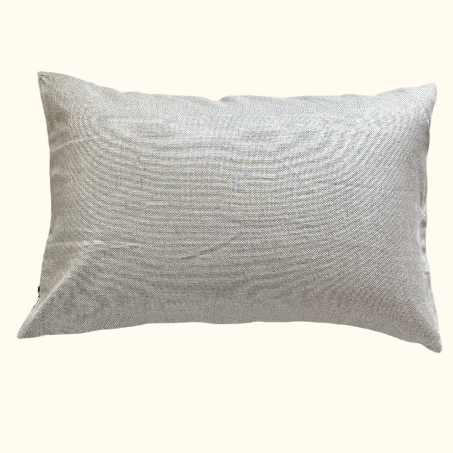 1970's Floral Print Pillow - 16x24 - England - 273f