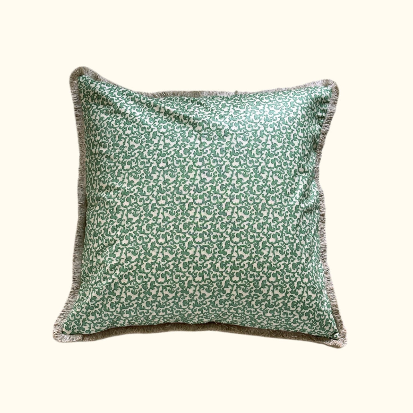 Vintage Chintz Pillow - 24x24 - USA - -276a