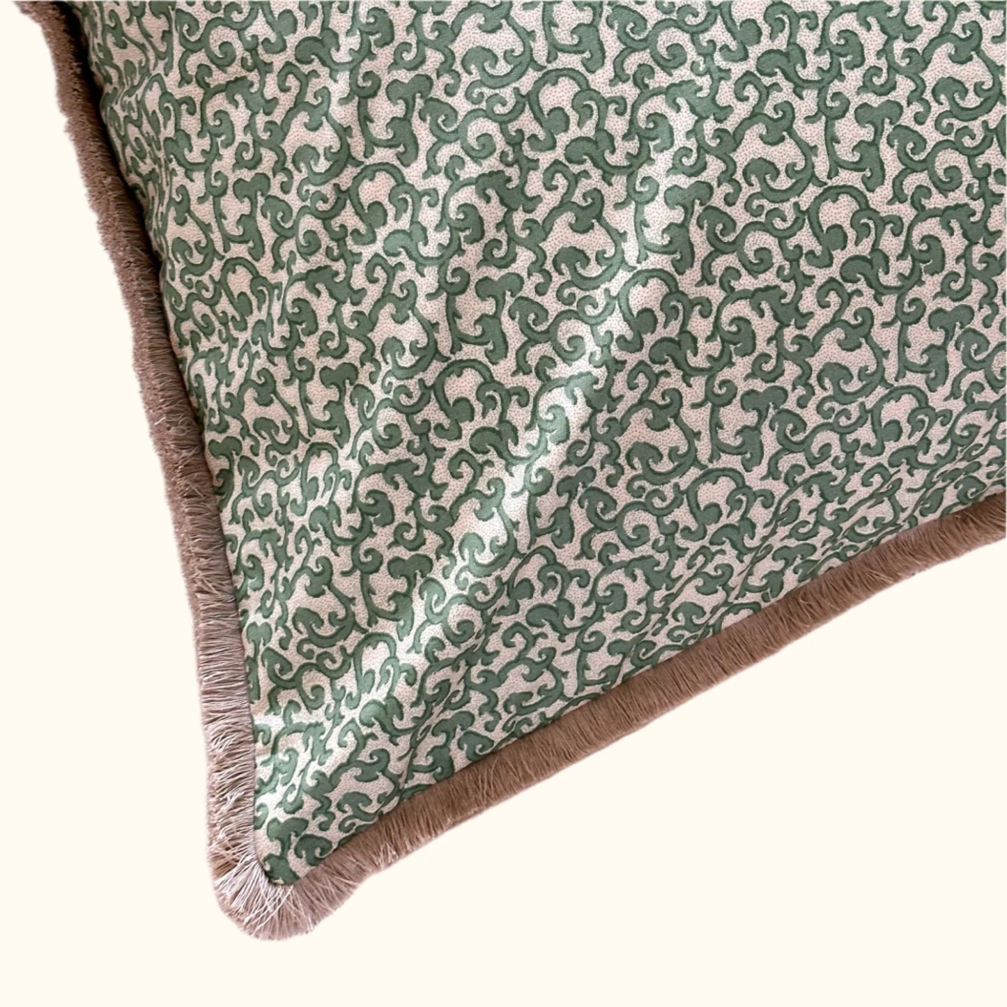 Vintage Chintz Pillow - 24x24 - USA - -276a