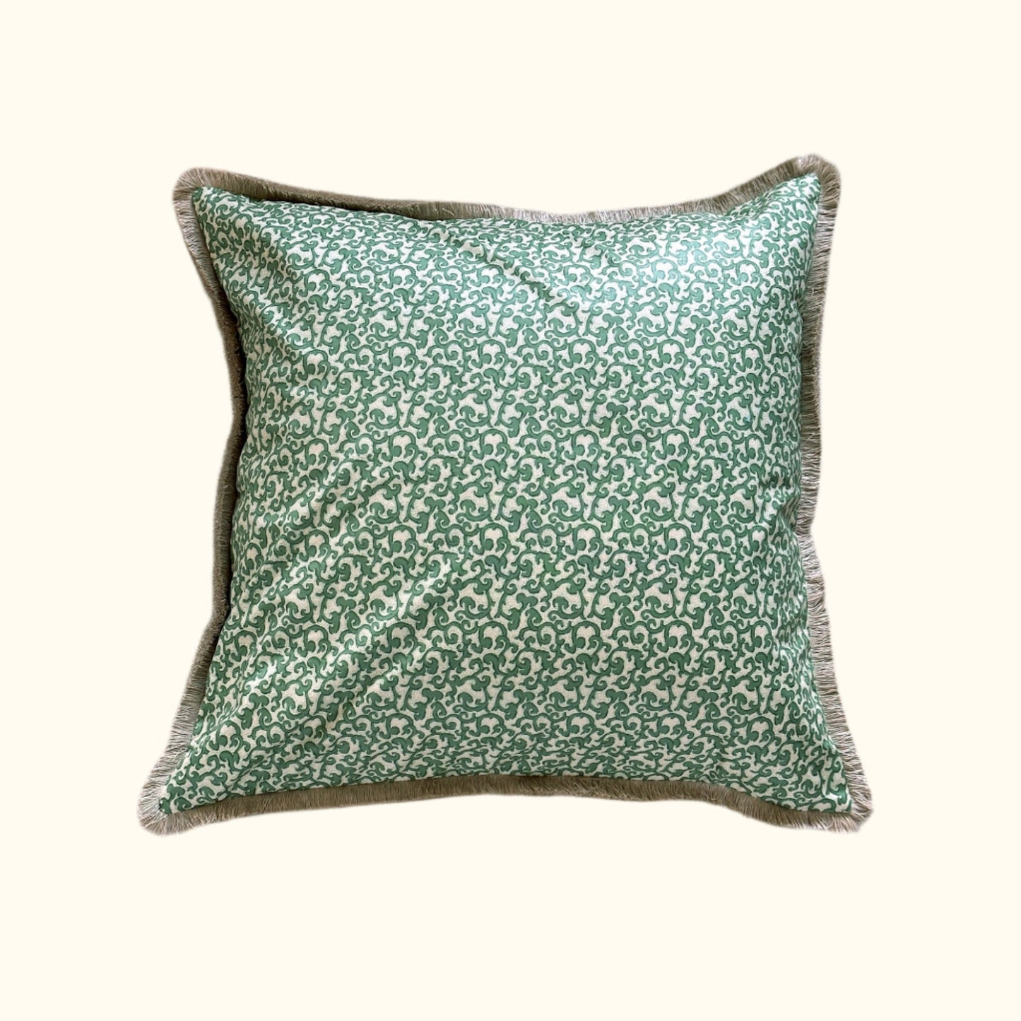 Vintage Chintz Pillow - 24x24 - USA - -276a