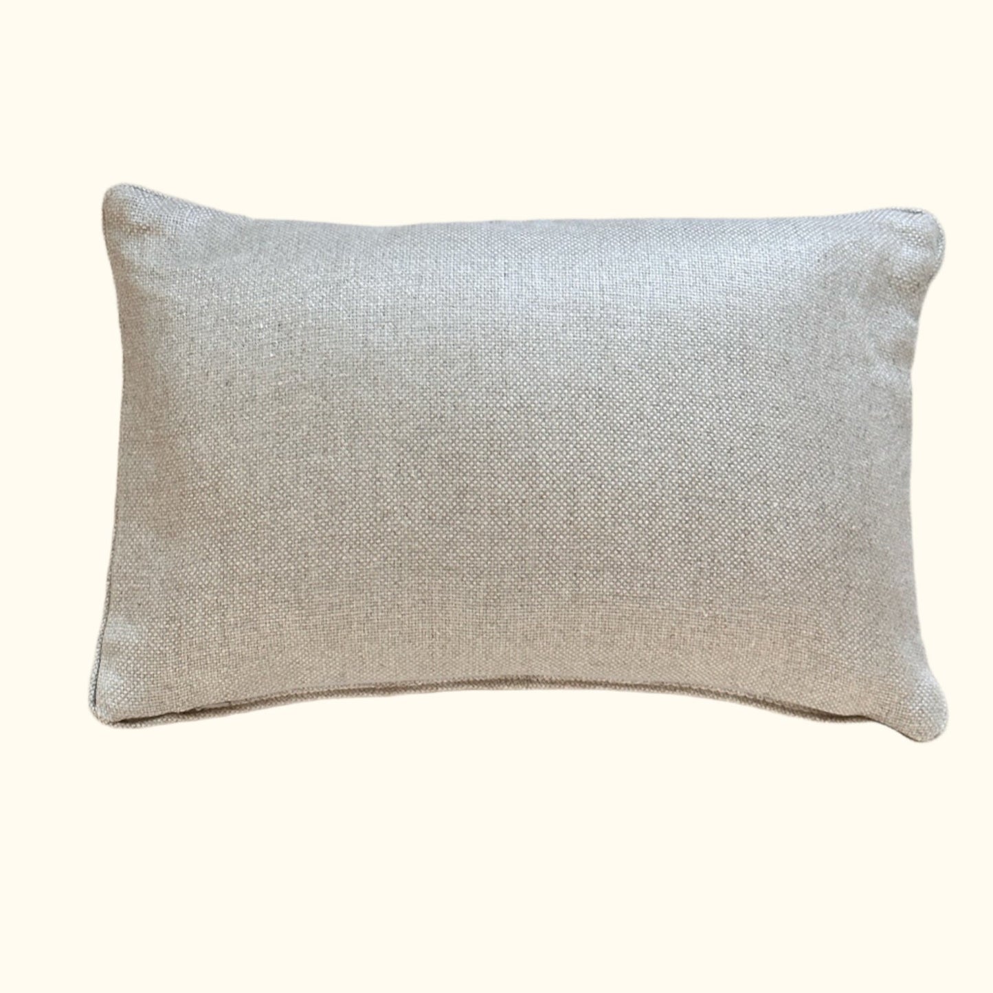 Vintage Silk Brocade Pillow - 11x17 - France - 294a