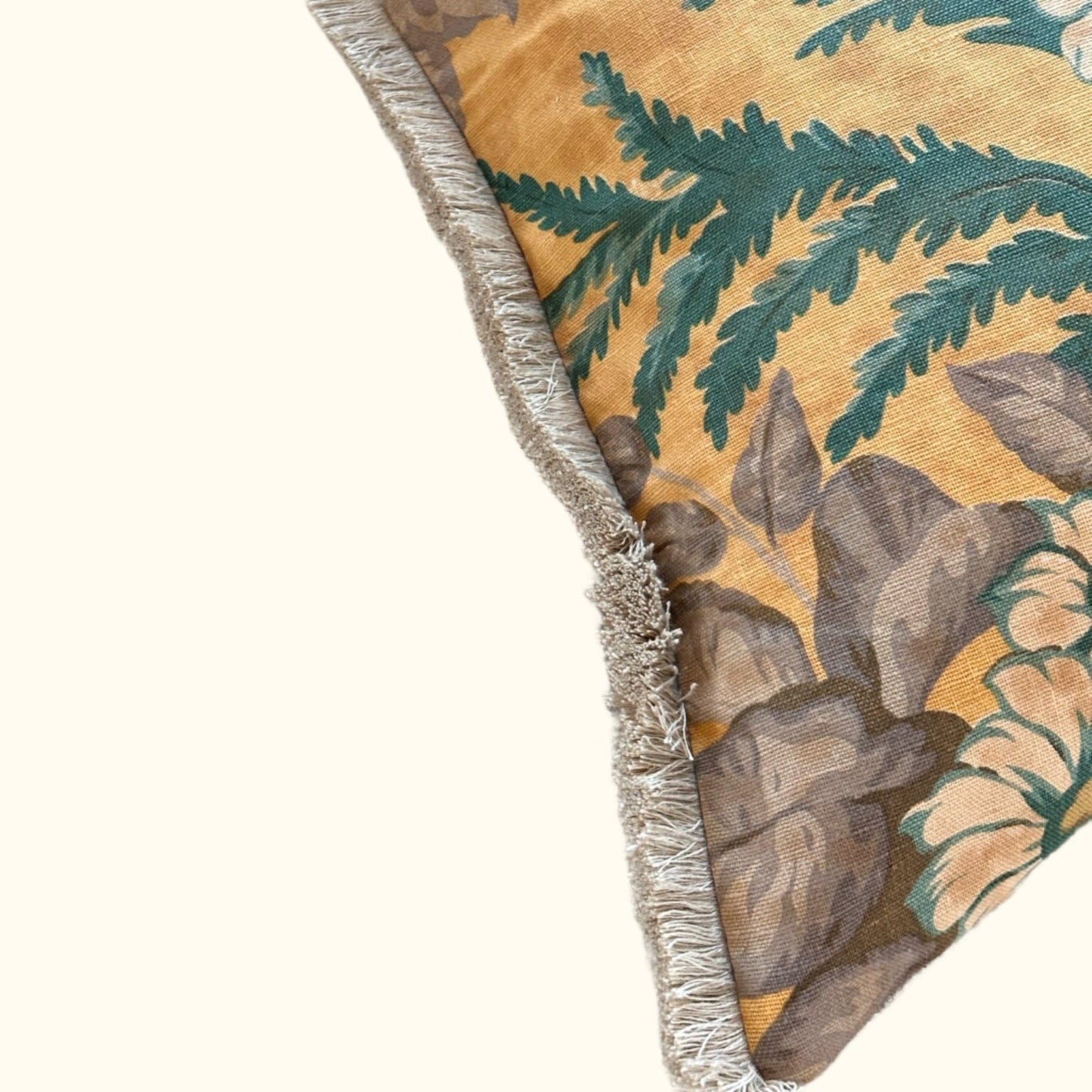 Vintage Floral Print Pillow - 16x24 - USA - 300d