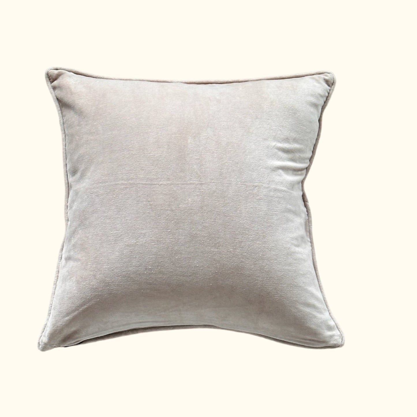 Antique Silk Damask Pillow - 20x20 - Europe - 350a