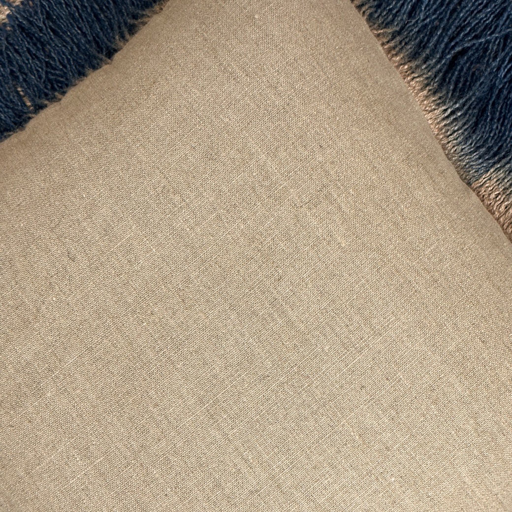 NEW-Jute Fringe Lapis-20X20-Pillow