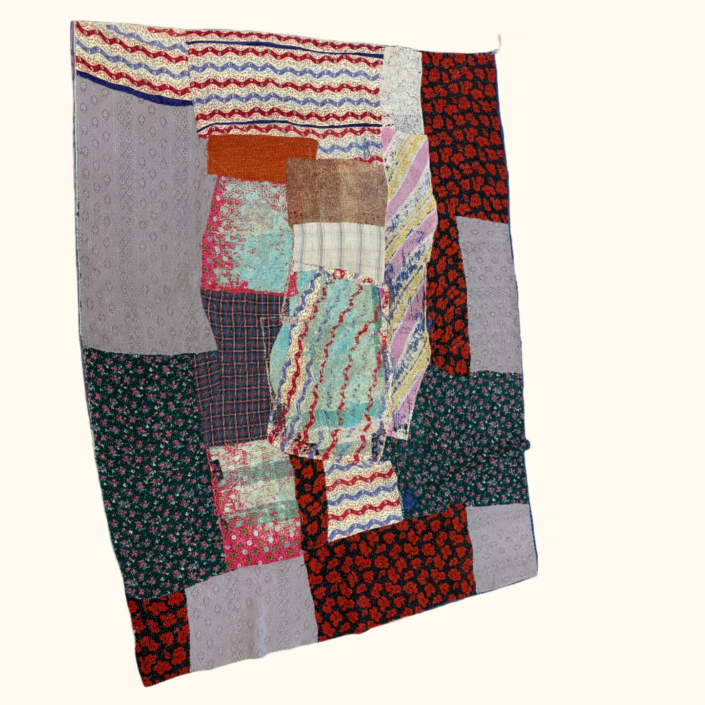 Vintage Kantha Quilt