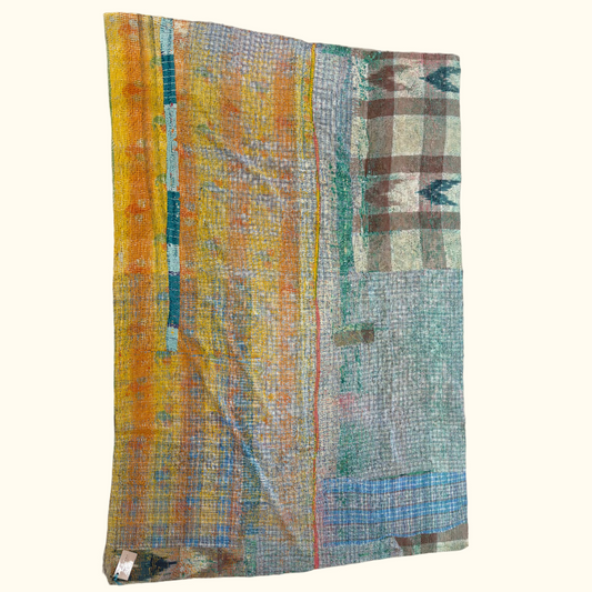 Vintage Kantha Quilt