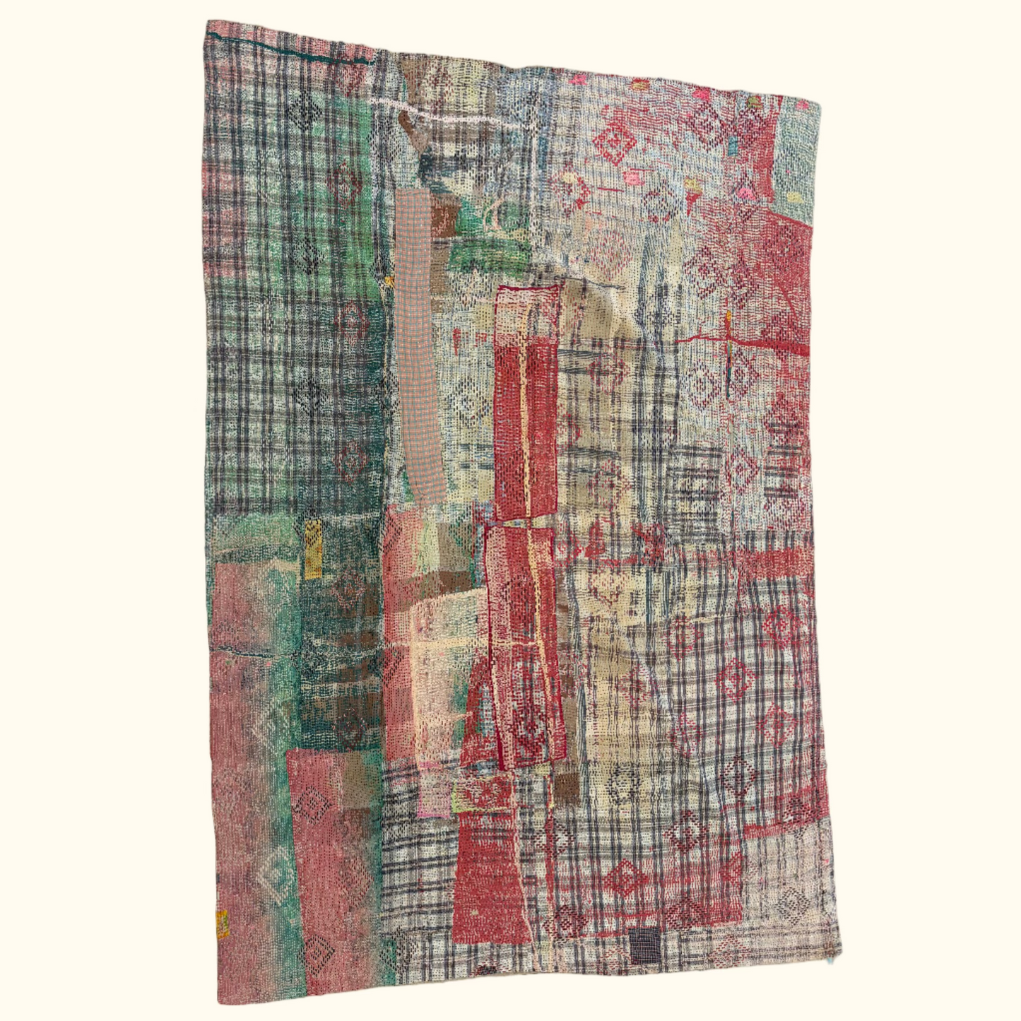 Vintage Kantha Quilt