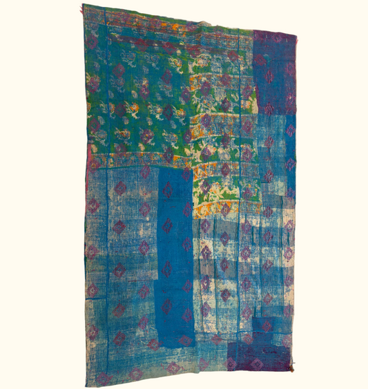 Vintage Kantha Quilt