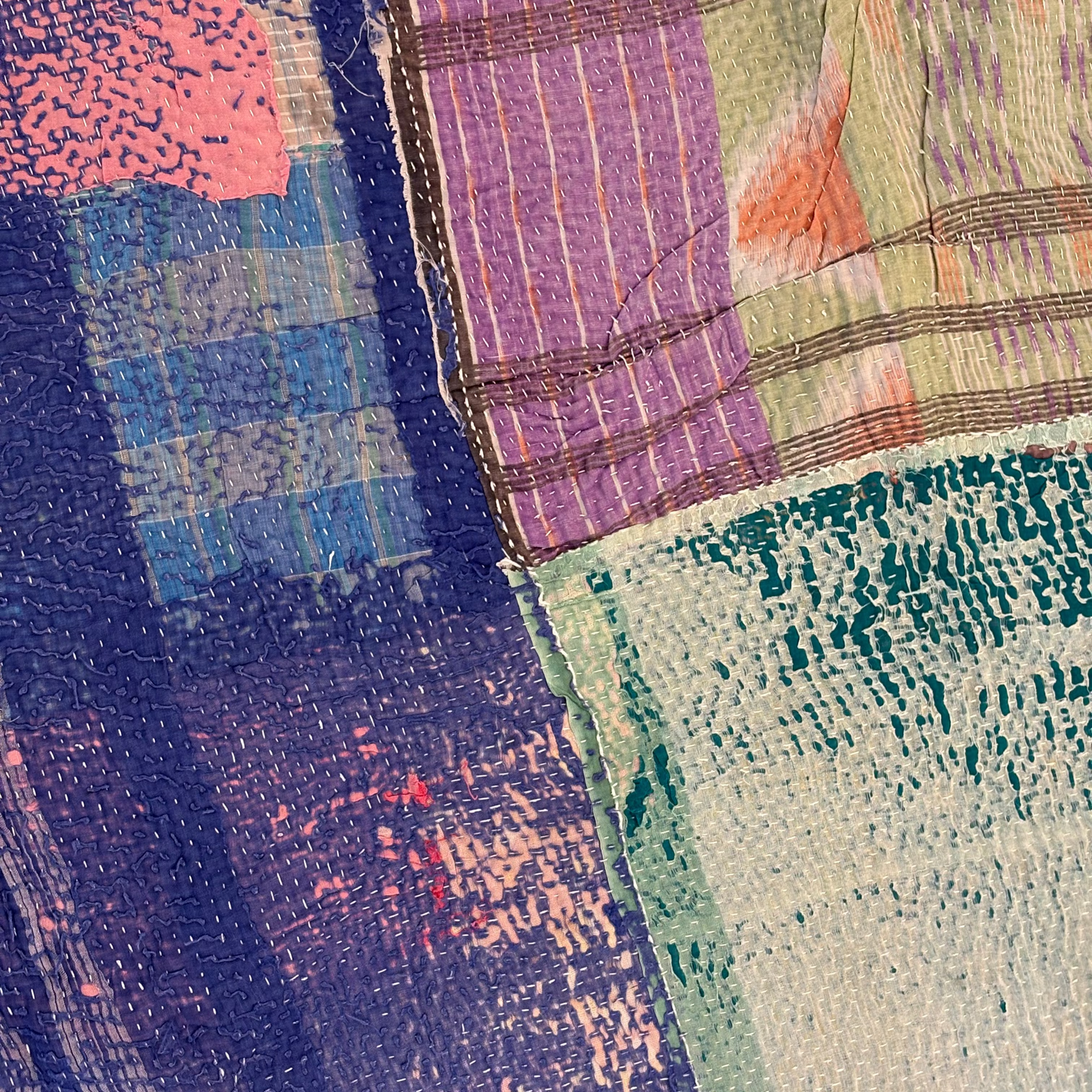 Vintage Kantha Quilt