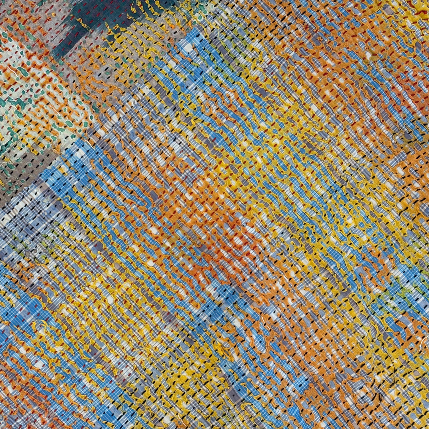 Vintage Kantha Quilt