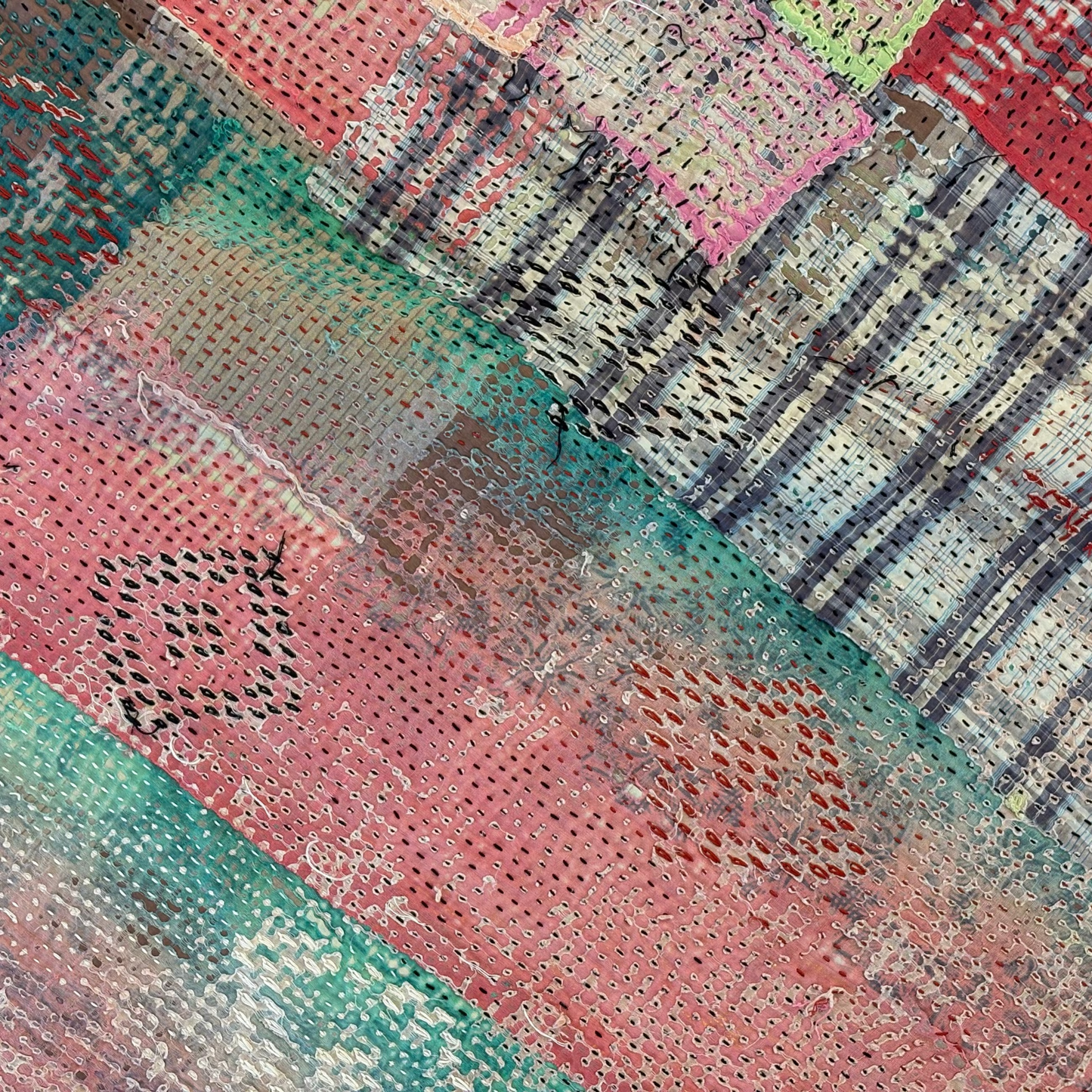 Vintage Kantha Quilt