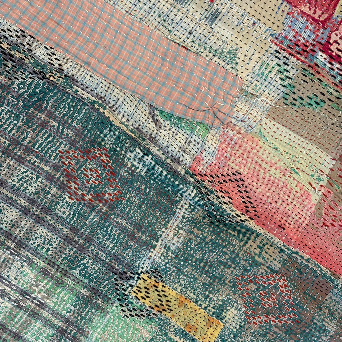 Vintage Kantha Quilt