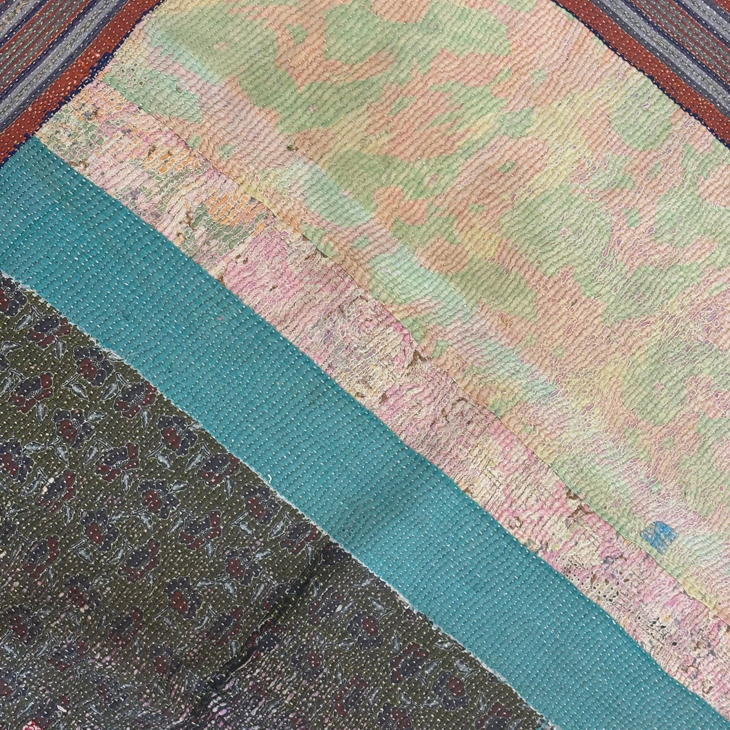 Vintage Kantha Quilt