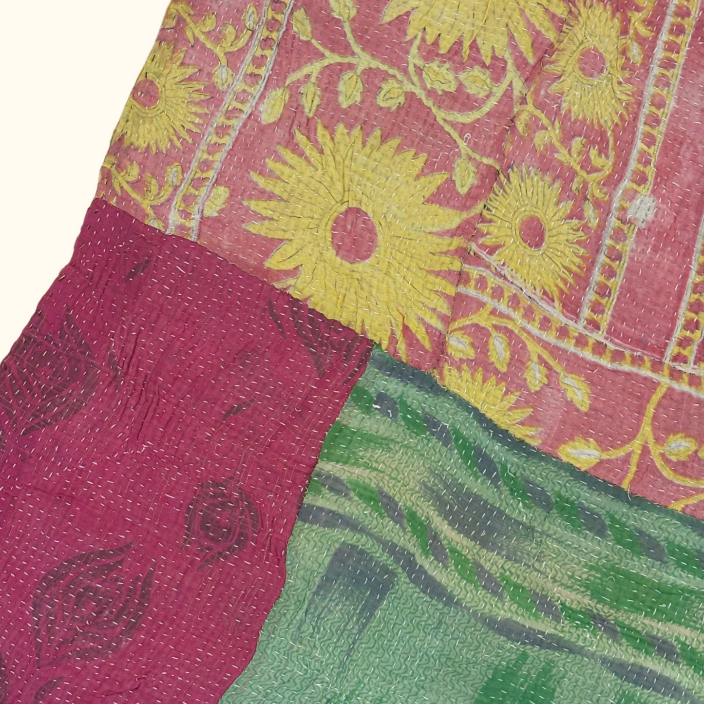 Vintage Kantha Quilt