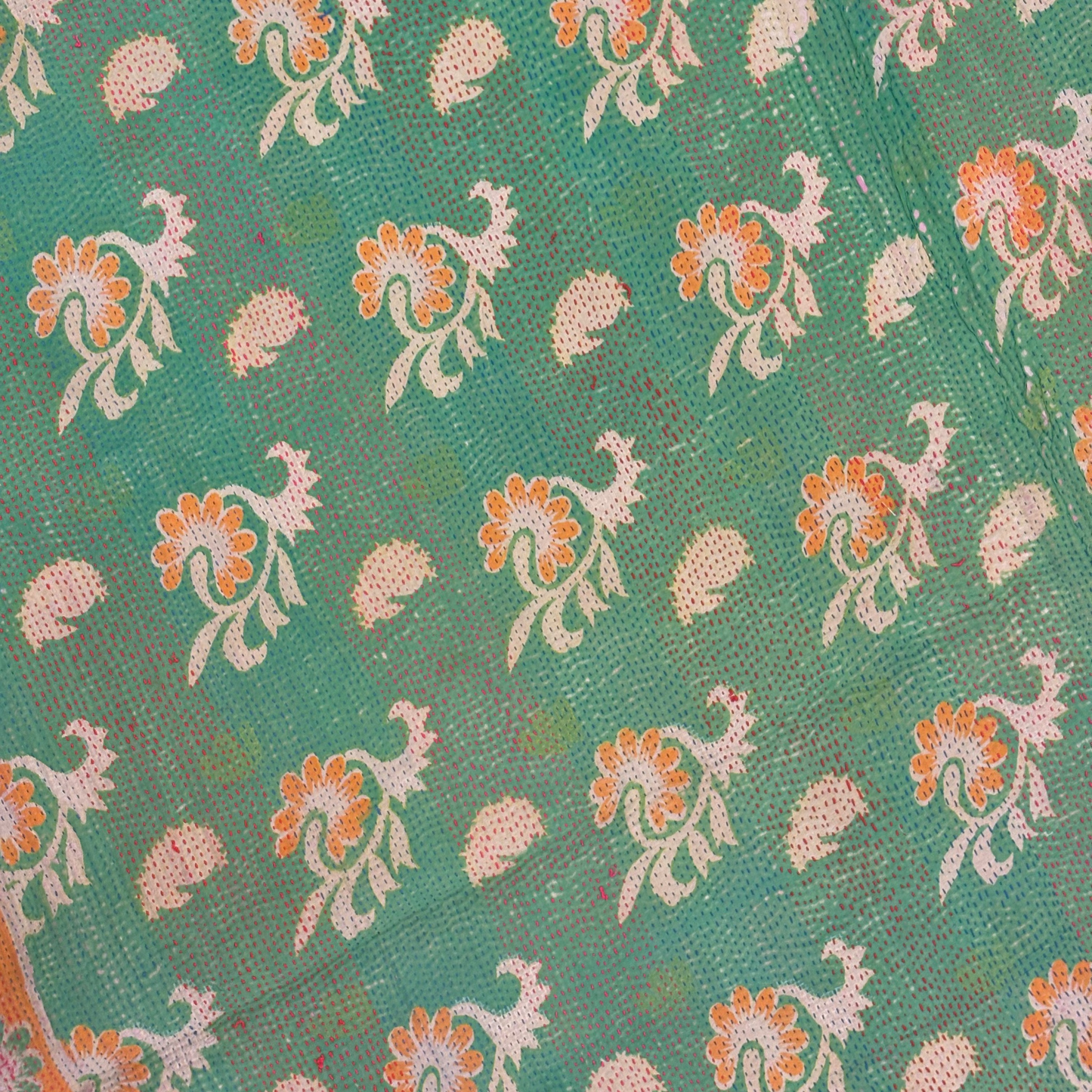 Vintage Kantha Quilt