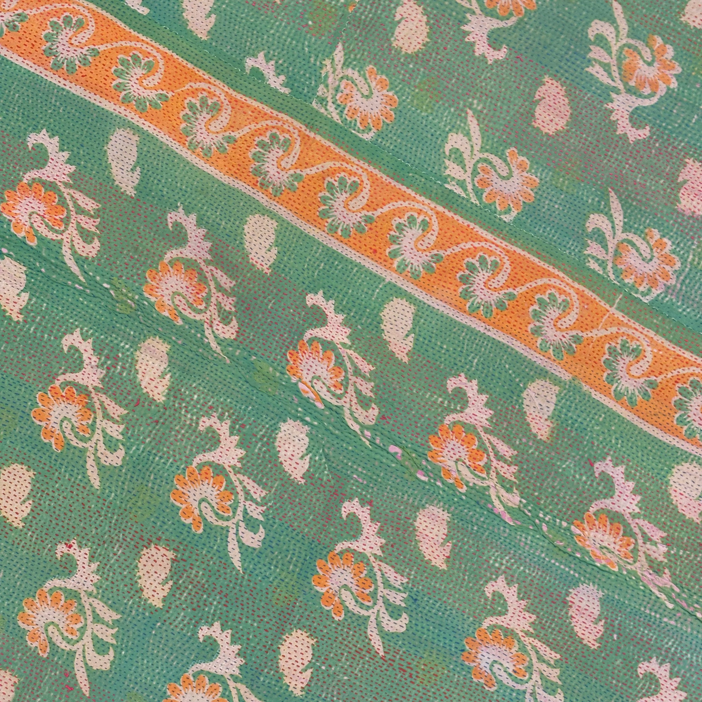 Vintage Kantha Quilt