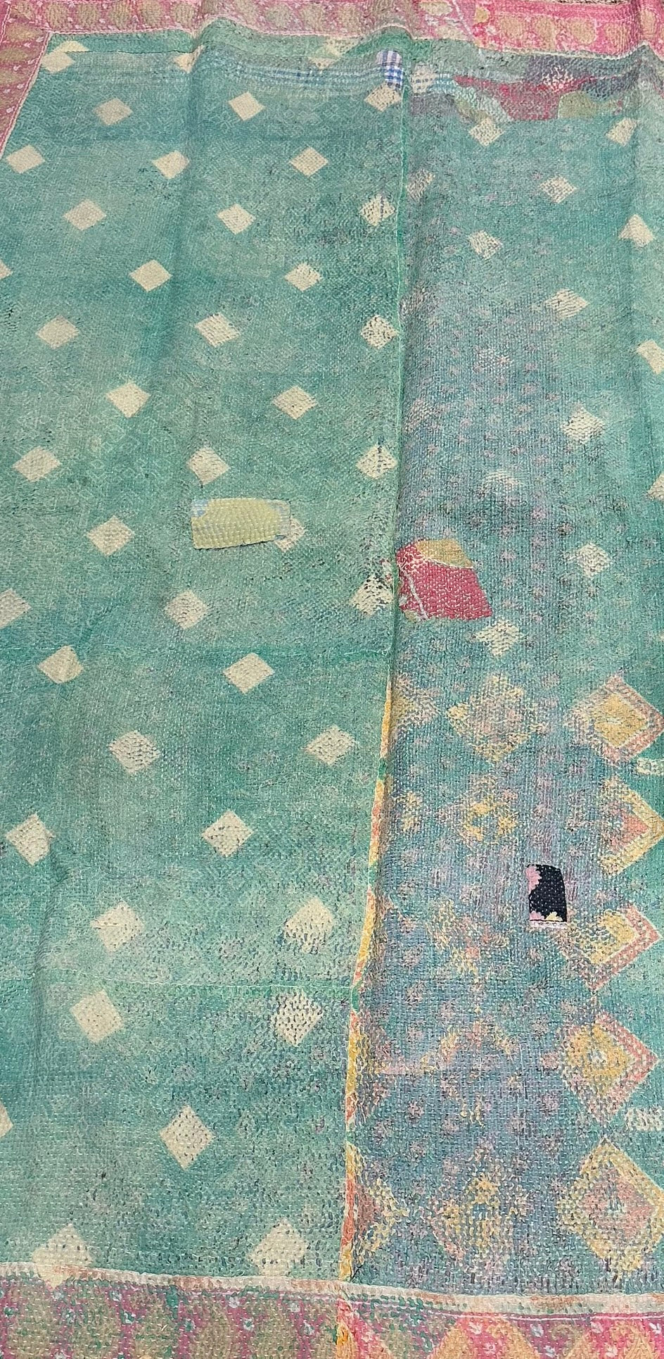 Vintage Kantha Quilt