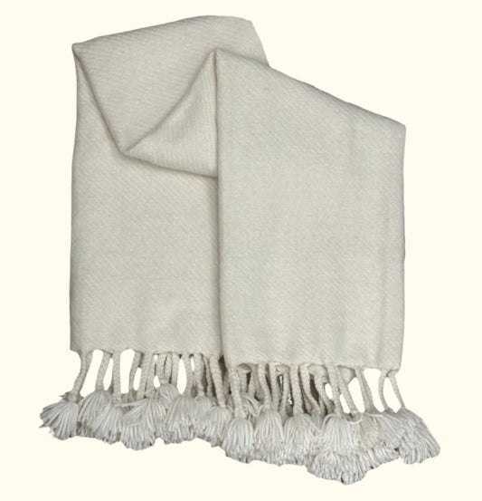 Lima Ecru-50x70- Throw